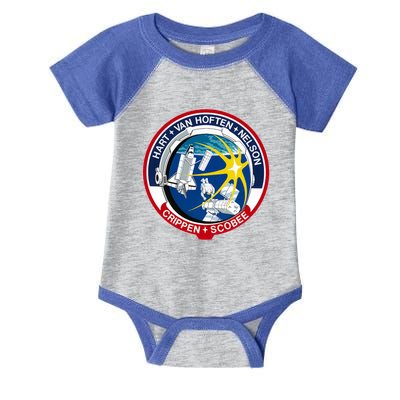 STS-41-C Mission Patch Space Shuttle Challenger Infant Baby Jersey Bodysuit