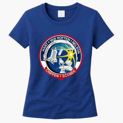 STS-41-C Mission Patch Space Shuttle Challenger Womens T-Shirt
