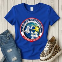 STS-41-C Mission Patch Space Shuttle Challenger Womens T-Shirt