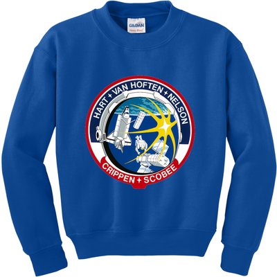 STS-41-C Mission Patch Space Shuttle Challenger Kids Sweatshirt