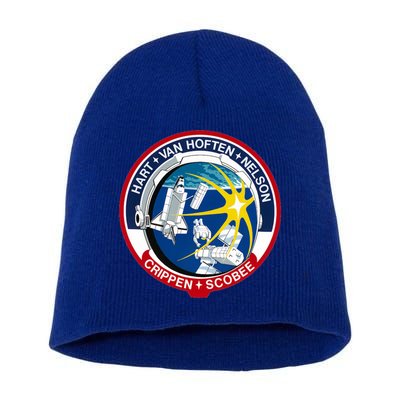 STS-41-C Mission Patch Space Shuttle Challenger Short Acrylic Beanie