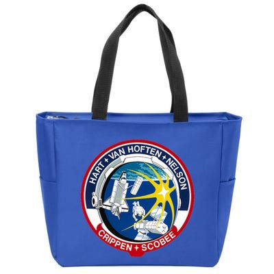 STS-41-C Mission Patch Space Shuttle Challenger Zip Tote Bag