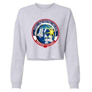 STS-41-C Mission Patch Space Shuttle Challenger Cropped Pullover Crew