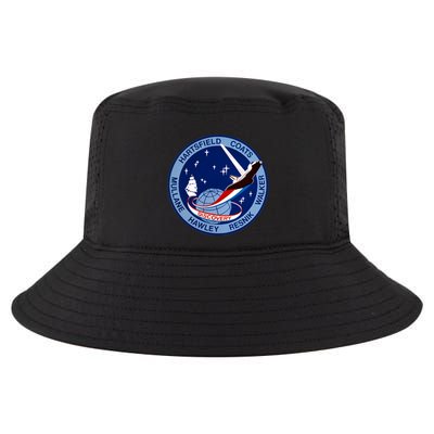 STS-41D Mission Insignia Patch Space Shuttle Challenger Cool Comfort Performance Bucket Hat