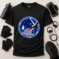 STS-41D Mission Insignia Patch Space Shuttle Challenger Performance Shirt