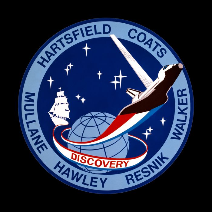 STS-41D Mission Insignia Patch Space Shuttle Challenger Impact Tech Backpack
