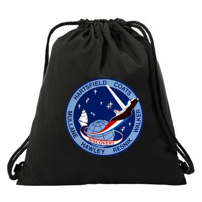 STS-41D Mission Insignia Patch Space Shuttle Challenger Drawstring Bag