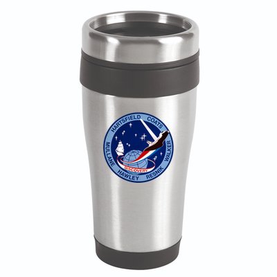 STS-41D Mission Insignia Patch Space Shuttle Challenger 16oz Travel Tumbler
