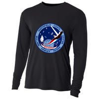 STS-41D Mission Insignia Patch Space Shuttle Challenger Cooling Performance Long Sleeve Crew