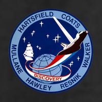 STS-41D Mission Insignia Patch Space Shuttle Challenger Hat