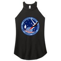 STS-41D Mission Insignia Patch Space Shuttle Challenger Women's Perfect Tri Rocker Tank
