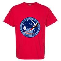 STS-41D Mission Insignia Patch Space Shuttle Challenger Garment-Dyed Heavyweight T-Shirt