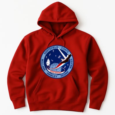 STS-41D Mission Insignia Patch Space Shuttle Challenger Hoodie