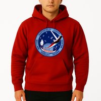 STS-41D Mission Insignia Patch Space Shuttle Challenger Hoodie