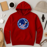 STS-41D Mission Insignia Patch Space Shuttle Challenger Hoodie