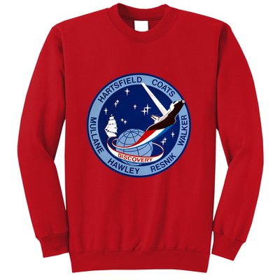 STS-41D Mission Insignia Patch Space Shuttle Challenger Sweatshirt