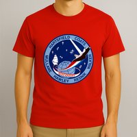 STS-41D Mission Insignia Patch Space Shuttle Challenger T-Shirt