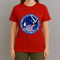STS-41D Mission Insignia Patch Space Shuttle Challenger T-Shirt