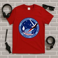 STS-41D Mission Insignia Patch Space Shuttle Challenger T-Shirt