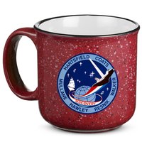 STS-41D Mission Insignia Patch Space Shuttle Challenger 15oz Campfire Ceramic Mug