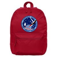 STS-41D Mission Insignia Patch Space Shuttle Challenger 16 in Basic Backpack