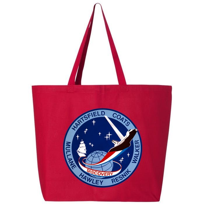 STS-41D Mission Insignia Patch Space Shuttle Challenger 25L Jumbo Tote