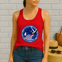 STS-41D Mission Insignia Patch Space Shuttle Challenger Womens Tank Top