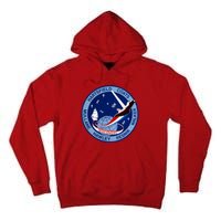 STS-41D Mission Insignia Patch Space Shuttle Challenger Tall Hoodie