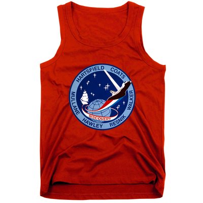 STS-41D Mission Insignia Patch Space Shuttle Challenger Tank Top