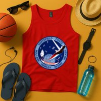 STS-41D Mission Insignia Patch Space Shuttle Challenger Tank Top