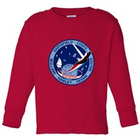 STS-41D Mission Insignia Patch Space Shuttle Challenger Toddler Long Sleeve Shirt