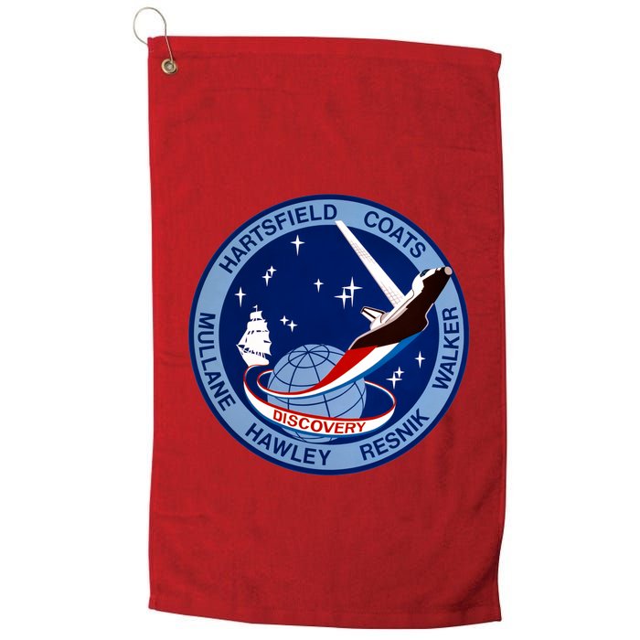 STS-41D Mission Insignia Patch Space Shuttle Challenger Golf Towel