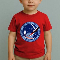 STS-41D Mission Insignia Patch Space Shuttle Challenger Toddler T-Shirt