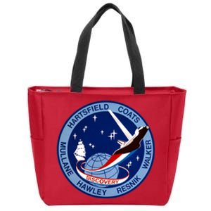 STS-41D Mission Insignia Patch Space Shuttle Challenger Zip Tote Bag