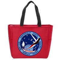 STS-41D Mission Insignia Patch Space Shuttle Challenger Zip Tote Bag