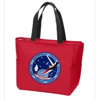 STS-41D Mission Insignia Patch Space Shuttle Challenger Zip Tote Bag