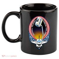 STS-98 Mission Patch Space Shuttle Atlantis 11oz C Handle Ceramic Mug