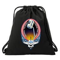 STS-98 Mission Patch Space Shuttle Atlantis Drawstring Bag