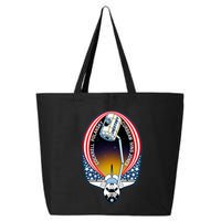 STS-98 Mission Patch Space Shuttle Atlantis 25L Jumbo Tote