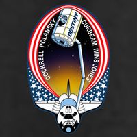STS-98 Mission Patch Space Shuttle Atlantis 25L Jumbo Tote