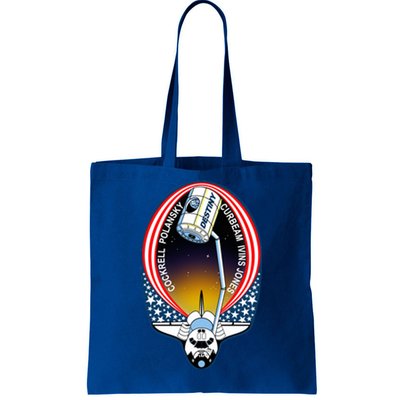 STS-98 Mission Patch Space Shuttle Atlantis Tote Bag