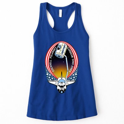 STS-98 Mission Patch Space Shuttle Atlantis Womens Tank Top