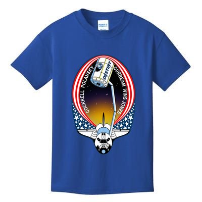 STS-98 Mission Patch Space Shuttle Atlantis Kids T-Shirt
