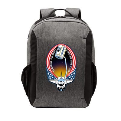 STS-98 Mission Patch Space Shuttle Atlantis Vector Backpack