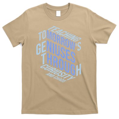 Science Teacher Scientist Teaching Tomorrows Geniuses Quote T-Shirt