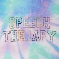 Speech Therapy Speech Language Pathologist Therapist Legacy Tie Dye Trucker Hat
