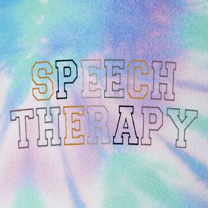 Speech Therapy Speech Language Pathologist Therapist Legacy Tie Dye Trucker Hat
