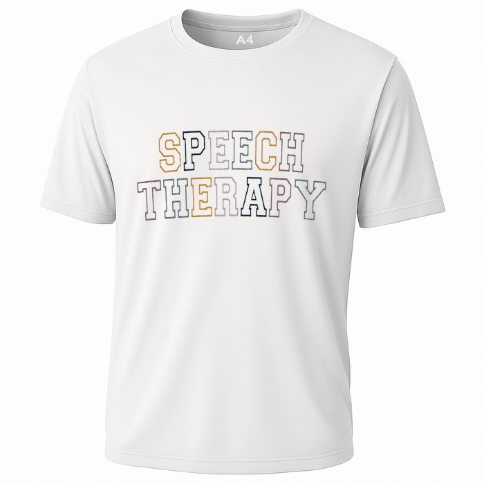 Speech Therapy Speech Language Pathologist Therapist Performance Shirt