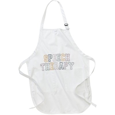 Speech Therapy Speech Language Pathologist Therapist Apron