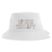 Speech Therapy Speech Language Pathologist Therapist Sustainable Bucket Hat